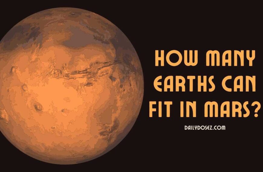 How Many Earths Can Fit In Mars
