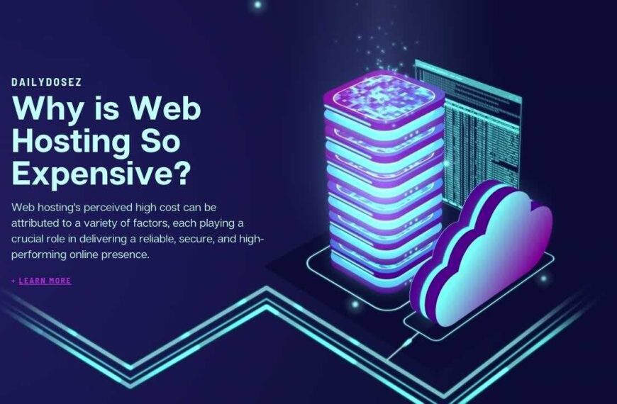 Why is Web Hosting So Expensive